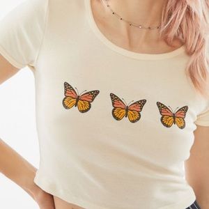 3 butterfly shirt